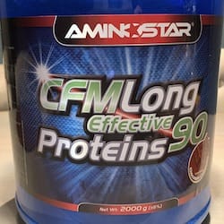Aminostar CFM Long Effective Proteins 90 - nutriční (výživové) hodnoty, kalorie