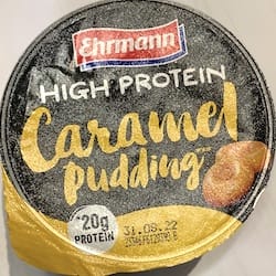 EHRMANN High Protein Caramel Pudding - nutriční (výživové) hodnoty, kalorie