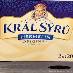 Náhled obrázku pro potravinu Král sýrů Hermelín Originál ...