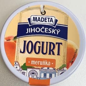 Náhled obrázku pro potravinu MADETA Jihočeský jogurt meruňka MADETA A.S. 