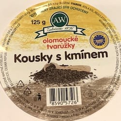 Olomoucké tvarůžky - nutriční (výživové) hodnoty, kalorie