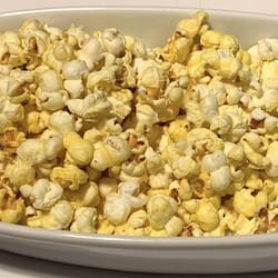 Popcorn (pražená kukuřice) z mikrovlnné trouby 6% tuku - nutriční (výživové) hodnoty, kalorie
