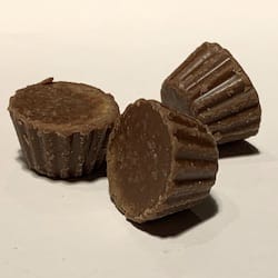 Náhled obrázku pro potravinu REESE'S Minis Peanut Butter Cups čokoládové pohárky s náplní z burákového másla THE HERSHEY COMP. 