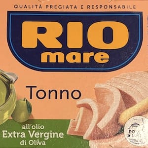 Náhled obrázku pro potravinu RIO MARE Tuňák s extra panenským olivovým olejem RIO MARE 