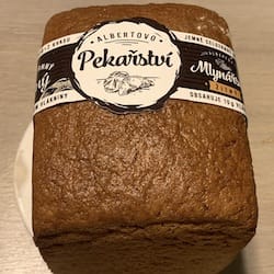 Chléb celozrnný žitný Mlynářský Albertovo pekařství - nutriční (výživové) hodnoty, kalorie