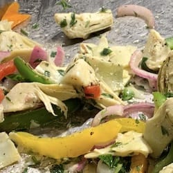 Artichoke salad in oil - nutritional values, calories