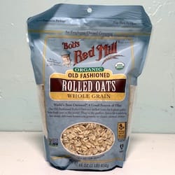 BOB'S RED MILL Organic Old Fashioned Rolled Oats Whole Grain - nutritional values, calories
