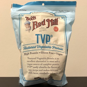 Thumbnail for food item BOB'S RED MILL TVP Textured Vegetable Protein defatted soy flour BOB'S RED MILL NATURAL FOODS INC. 