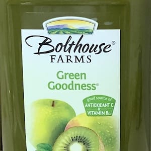 BOLTHOUSE FARMS Green Goodness - nutritional values, calories