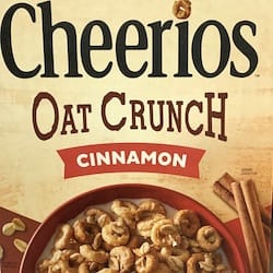 GENERAL MILLS Cheerios Oat Crunch Cinnamon - nutritional values, calories