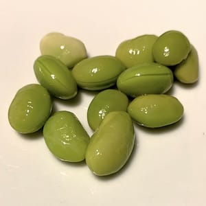 Boiled soybeans Edamame - nutritional values, calories