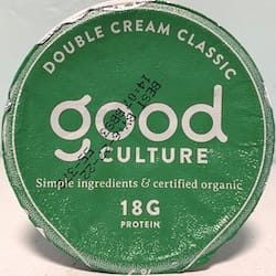 Thumbnail for food item GOOD CULTURE Double Cream Classic Organic Cottage Cheese GOOD CULTURE LLC. 