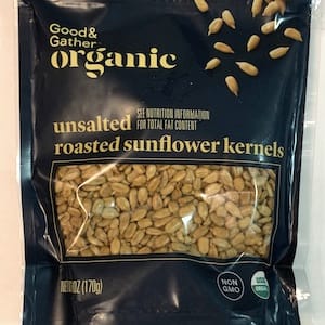 Thumbnail for food item GOOD & GATHER Organic Unsalted Roasted Sunflower Kernels TARGET BRANDS INC. 