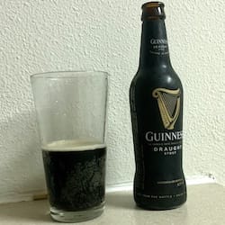 GUINNESS Beer Draught Stout - nutritional values, calories