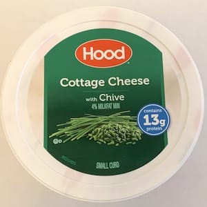 Thumbnail for food item HOOD 4% Small Curd Cottage Cheese With Chive HP HOOD LLC 