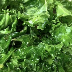 Raw kale - nutritional values, calories