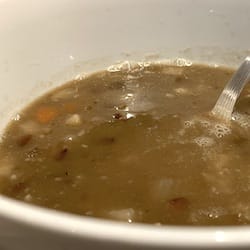 Lentil soup home recipe canned or ready-to-serve - nutritional values, calories