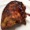 Chicken broiler rotisserie BBQ breast meat and skin - nutritional values, calories