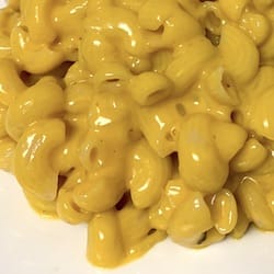 Macaroni and cheese box mix with cheese sauce prepared - nutritional values, calories