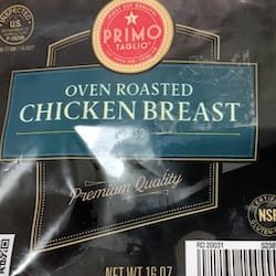 Oven Roasted Chicken Breast PRIMO TAGLIO  - nutritional values, calories
