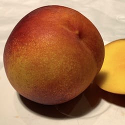 Raw yellow peaches - nutritional values, calories