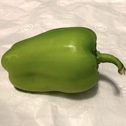 Green bell peppers - nutritional values, calories