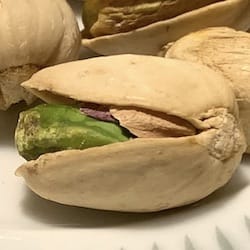 Pistachio nuts salted - nutritional values, calories
