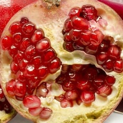 Pomegranates raw (punica granatum) - nutritional values, calories