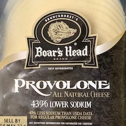 BOAR'S HEAD Provolone Cheese - nutritional values, calories