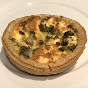 Thumbnail for food item Quiche with meat poultry or fish