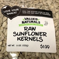 Thumbnail for food item VALUED NATURALS Raw Sunflower Kernels INTERNATIONAL FOODSOURCE LLC. 