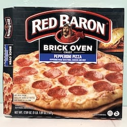 RED BARON Brick Oven Crust Pepperoni Pizza - nutritional values, calories