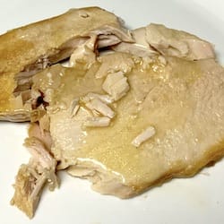 Roasted cooked turkey breast - nutritional values, calories