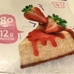 DANNON LIGHT+FIT Strawberry Cheesecake Flavored Greek Nonfat Yogurt - nutritional values, calories