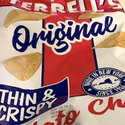 TERRELL'S Original Potato Chips Thin & Crispy - nutritional values, calories