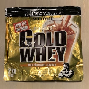 WEIDER GOLD WHEY 2000 g dietary supplement chocolate WEIDER  - nutritional values, calories