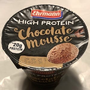 Náhled obrázku pro potravinu High Protein Chocolate Mousse proteinová čokoládová našlehaná pěna EHRMANN 