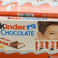 Náhled obrázku pro potravinu Kinder čokoláda 8 tyčinek 