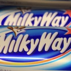 Milky Way čokoládová tyčinka MARS  - nutriční (výživové) hodnoty, kalorie