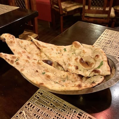 Náhled obrázku pro potravinu Naan indická chlebová placka